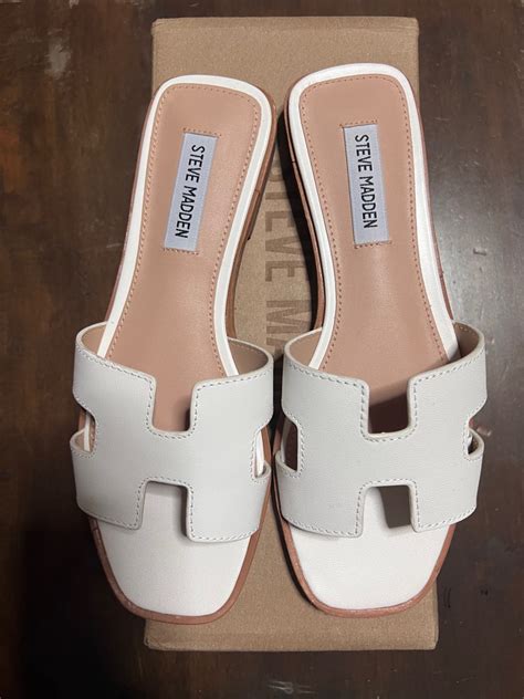 hermes sandal dupe steve madden|hermes oran sandals knock off.